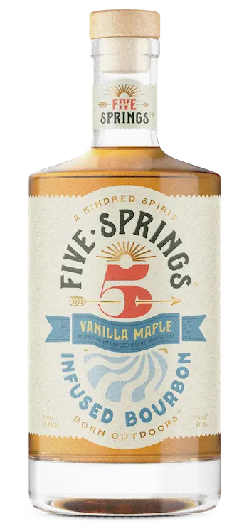 Five Springs Vanilla Maple Infused Bourbon Whiskey (750ml)