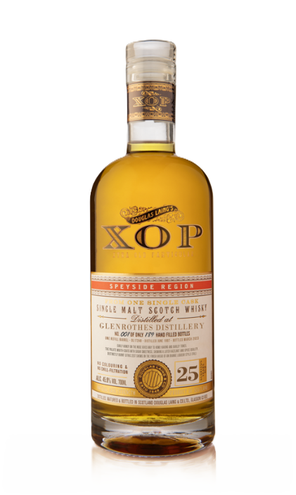 Douglas Laing XOP - Xtra Old Particular Glenrothes 25 Year Old Single Cask Single Malt Scotch Whisky (700ml)