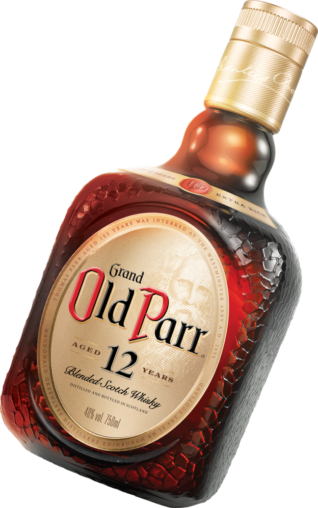 Grand Old Parr 12 Year Old Blended Scotch Whisky 40% (750ml)