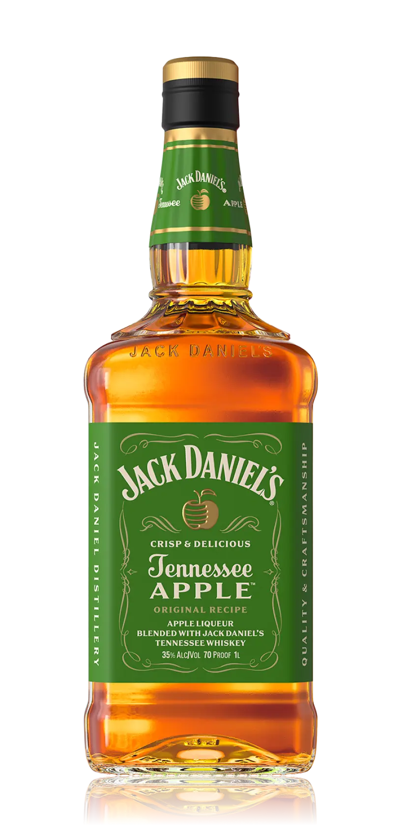 Jack Daniel's Tennessee Apple Liqueur Whiskey (750ml)