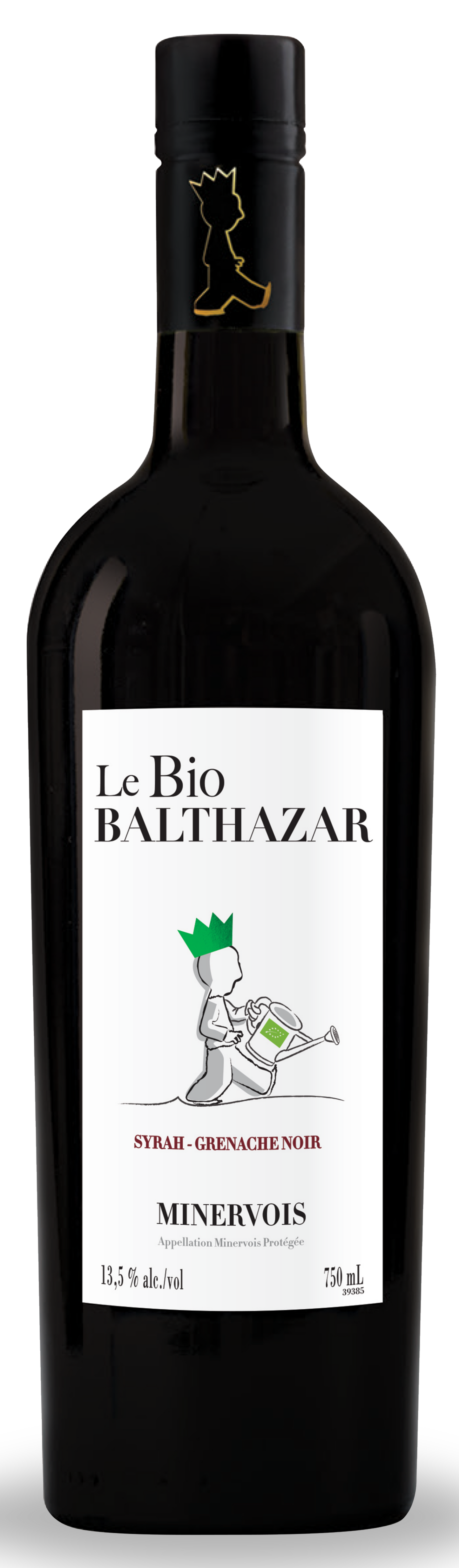 Le Bio Balthazar Minervois Rouge - 2021 (750ml)