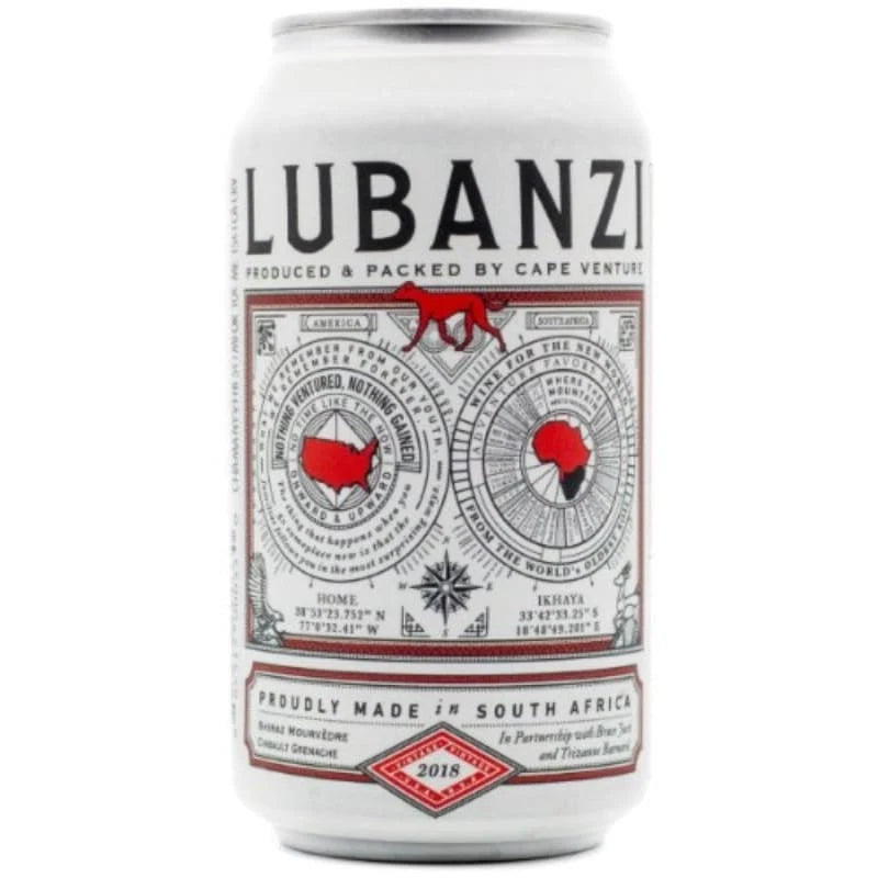 Lubanzi Shiraz - 2023 (355ml Can)