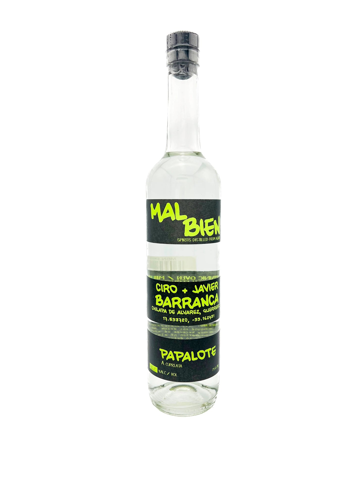 Mal Bien 'Ciro & Javier Barranca' Papalote Agave Spirit (750ml)