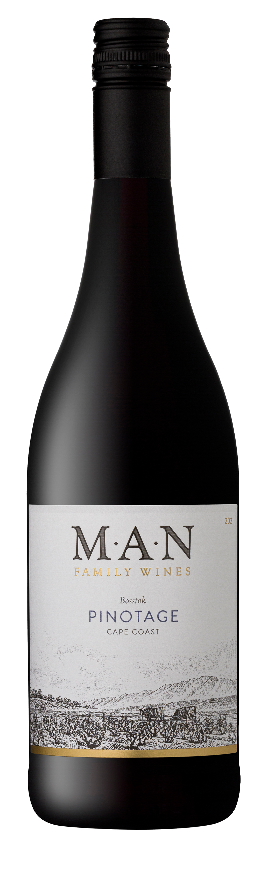 M.A.N. Family Wines Pinotage 'Bosstok' - 2021 (750ml)