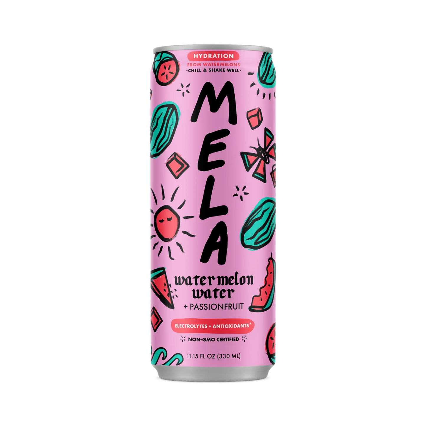 Mela Watermelon- Passionfruit (16oz can)