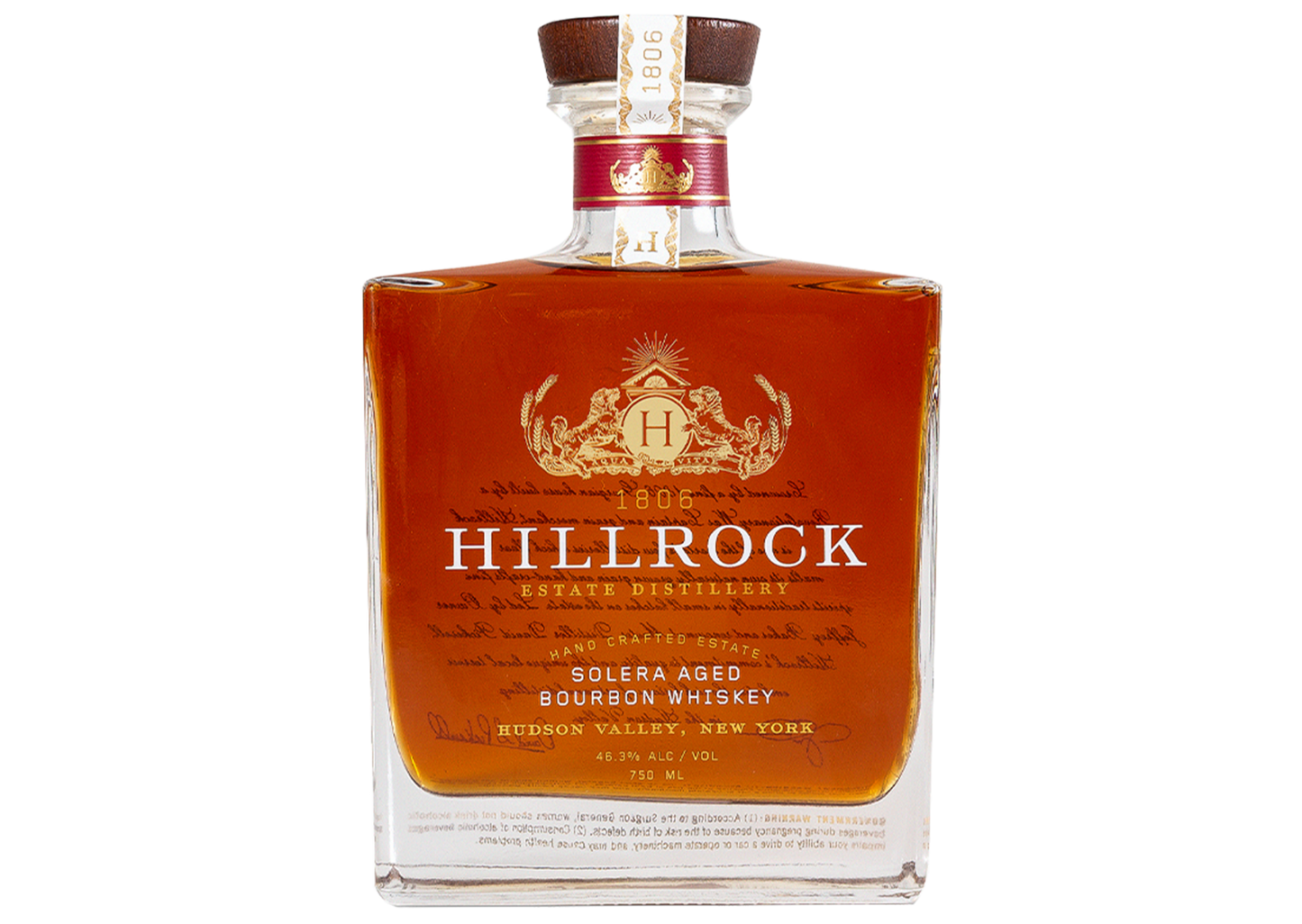Hillrock Solera Aged Bourbon Pinot Noir Cask (750ml)