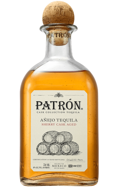 Patron Cask Collection Sherry Cask Aged Tequila Anejo  (750ml)
