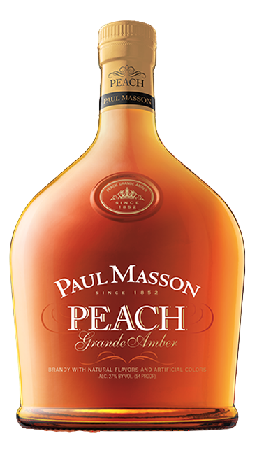 Paul Masson Peach Grande Amber Brandy (750ml)