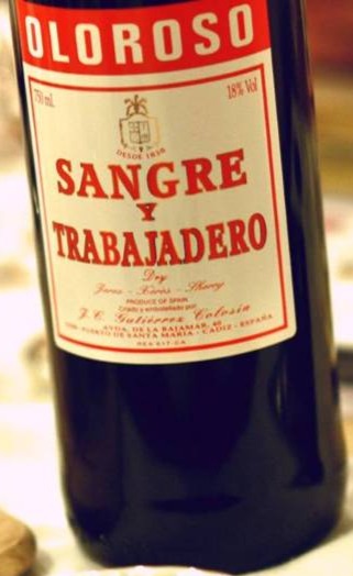 Gutierrez Colosia Sangre y Trabajadero Oloroso Sherry - NV (375ml)