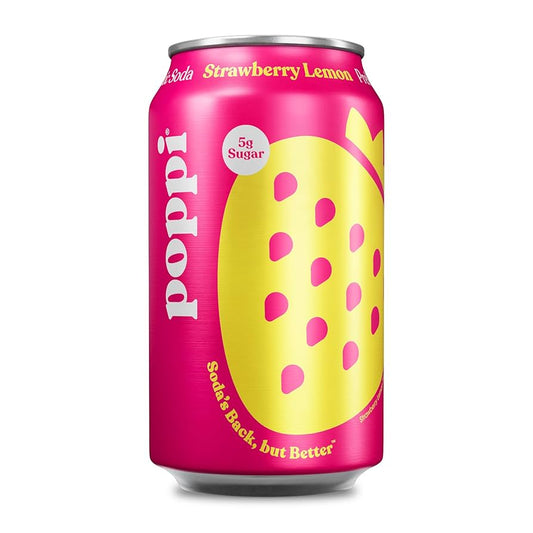 Poppi Strawberry Lemon (12oz Can)