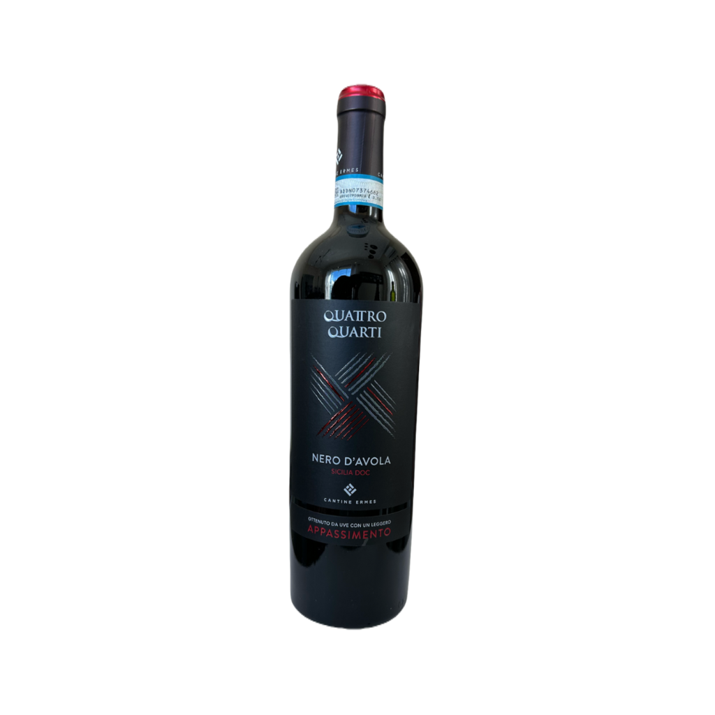 Cantine Ermes 'Quattro Quarti' Nero d'Avola Appassimento Sicilia - 2021 (750ml)