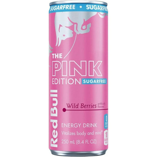 Red Bull White Peach Sugar Free (12oz Can)