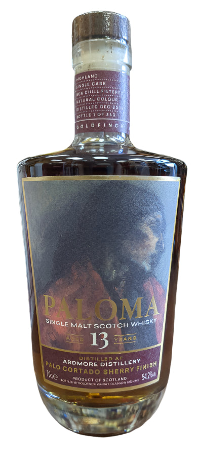 Ardmore 13 Paloma Palo Cortado 54.2% (700ml)