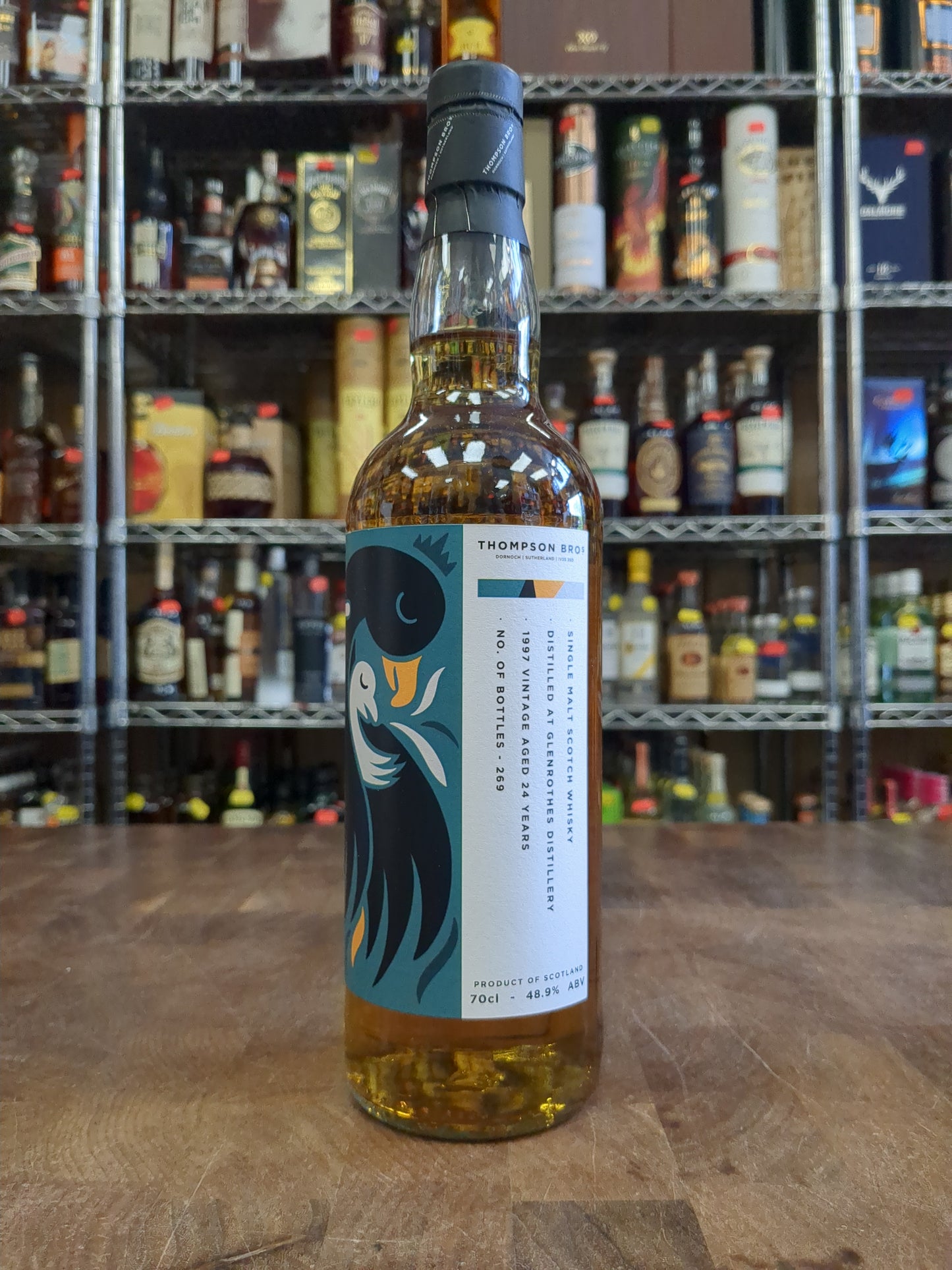 Thompson Bros. Glenrothes 24 Year Old Single Malt Scotch Whisky (700ml)