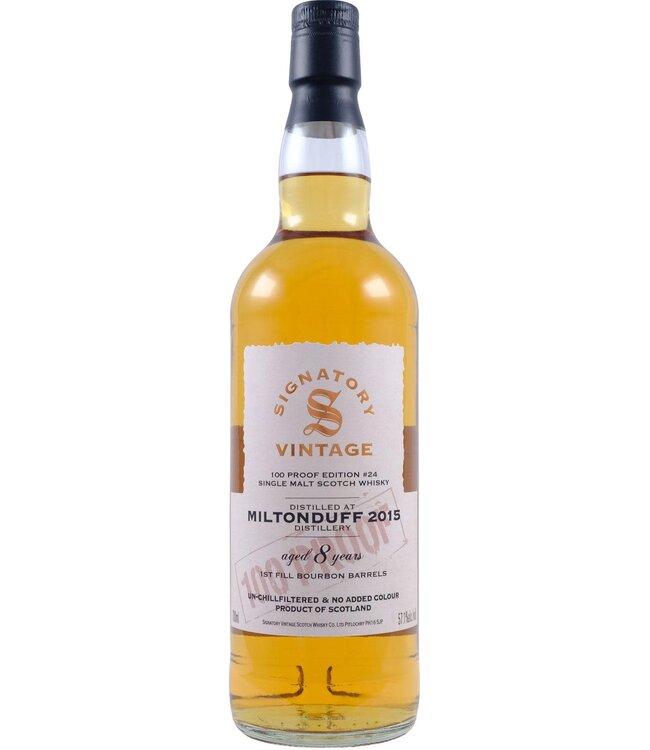 Signatory Miltonduff 9-year Vintage 2015 (700ml)
