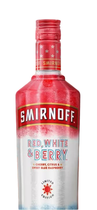 Smirnoff Red White and Berry Vodka (750ml)