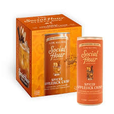Social Hour Cocktails Spiced Applejack Crisp 250ml (4-pack cans)