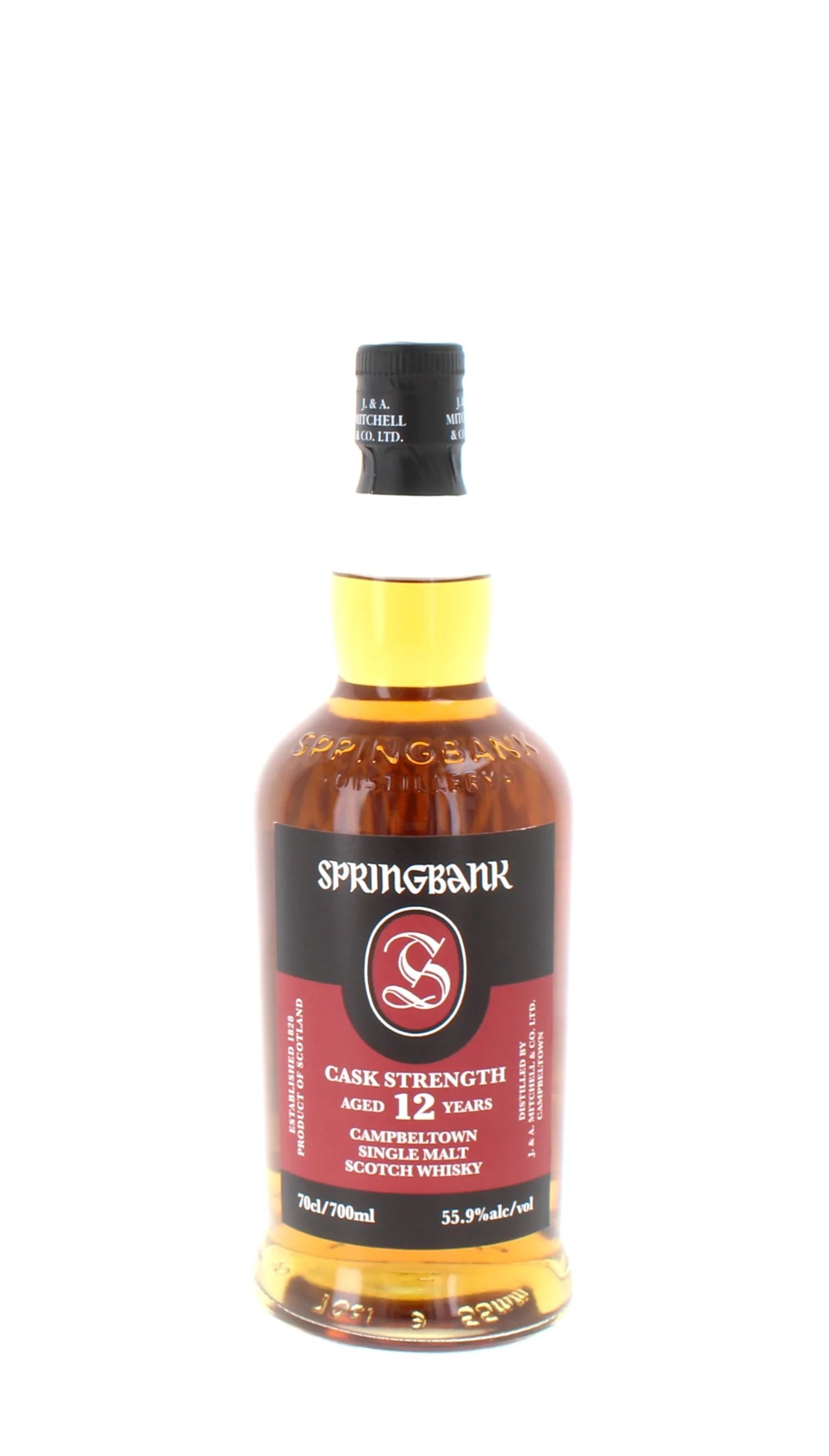 Springbank 12 Year Old Cask Strength (700ml)