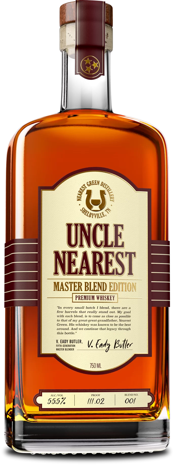 Uncle Nearest Master Blend Edition Premium Whiskey (750ml)