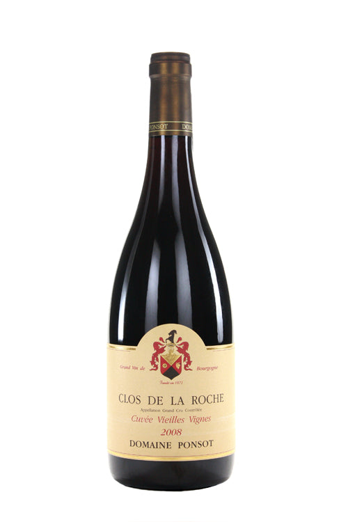 Ponsot Clos de la Roche Cuvée Vieilles Vignes Grand Cru - 2008 (750ml)