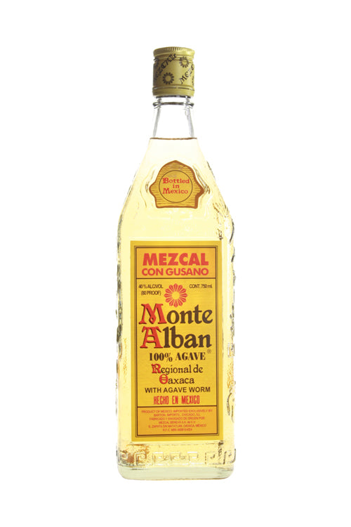 Monte Alban con Gusano Mezcal (375ml)