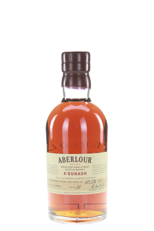 Aberlour Abunadh - Speyside Single Malt - Original Cask Strength (750ml)