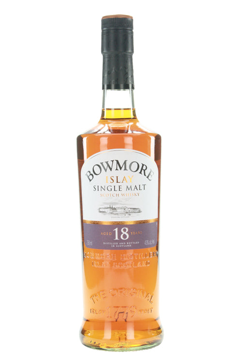 Bowmore 18 Year Old Single Malt Scotch Whisky (750ml)