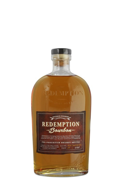 Redemption Straight Bourbon Whiskey (750ml)