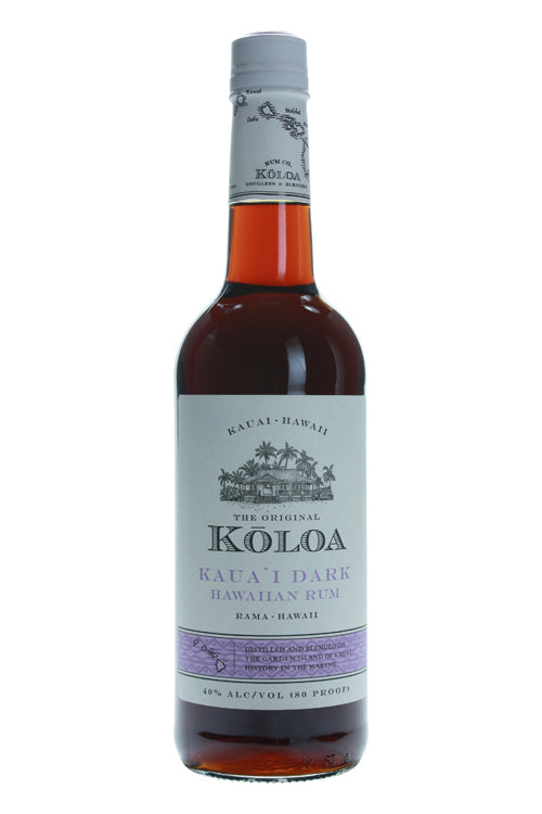 Koloa Kaua'i Dark Rum (750ml)