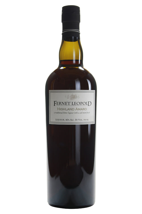 Leopold Fernet Highlands Amaro Bitter Liqueur (750ml)