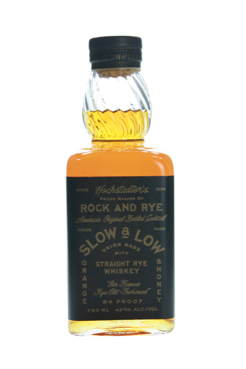 Hochstadter's Slow and Low 'Rock & Rye' Straight Rye Whiskey (750ml)