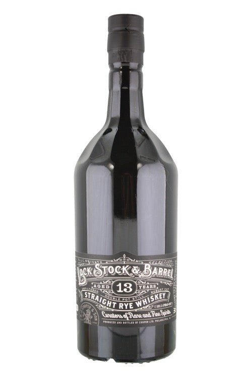 Lock Stock and Barrel 13 Year Old Straight Rye Whisky (750ml)