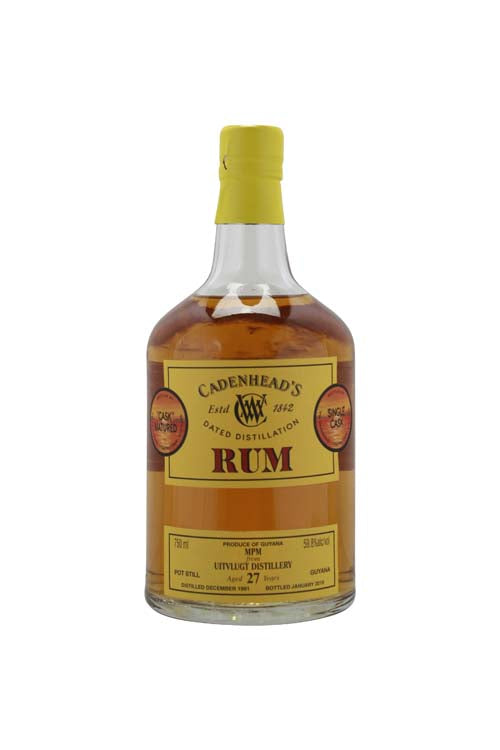 Cadenhead Guyana Uitvlugt 27 year (750ml)