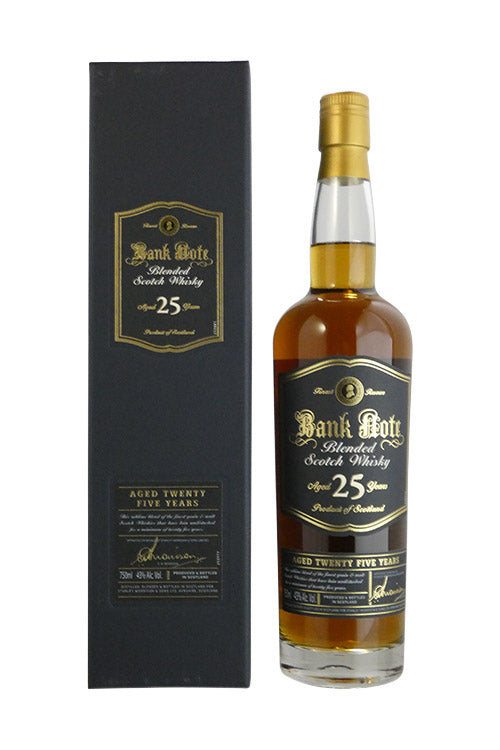 Bank Note 25 Year Blended (750ml)