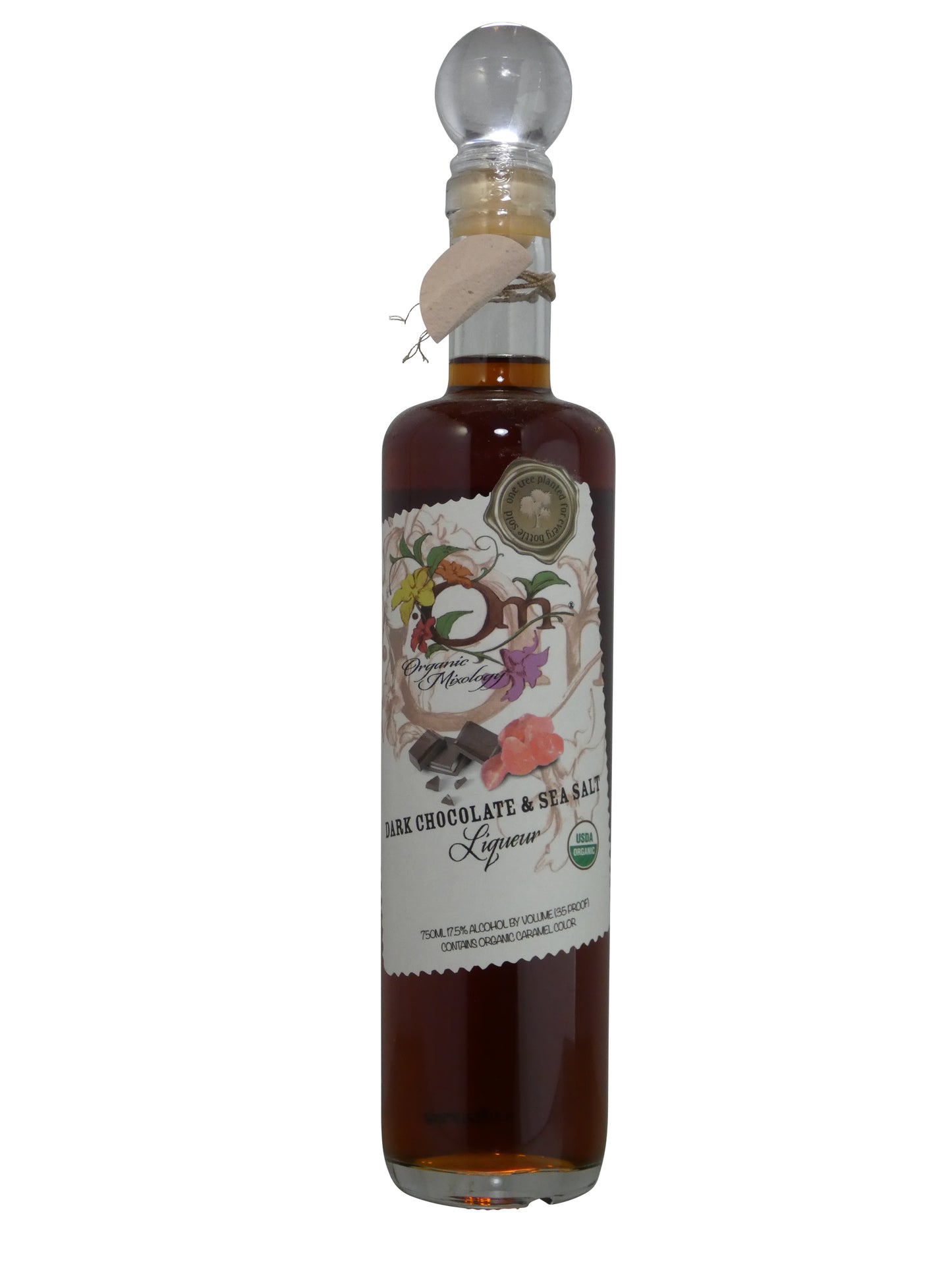 Organic Mixology Michigan Dark Chocolate & Sea Salt Liqueur Organic (750ml)