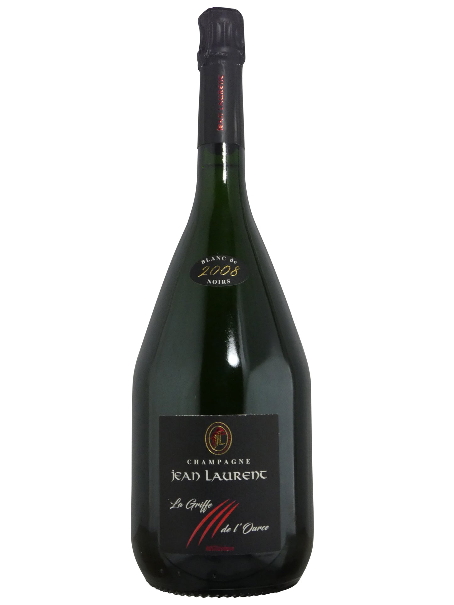 Jean Laurent La Griffe de l'Ource Brut Blanc de Noir - 2008 (1.5L)