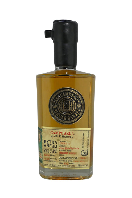 Campo Azul ExtraAnejo 2012TN Whiskey Cask (750ml)