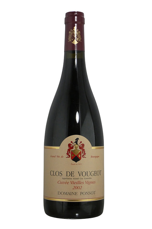 Ponsot Clos de Vougeot Cuvee Vielles Vignes Grand Cru - 2002 (750ml)