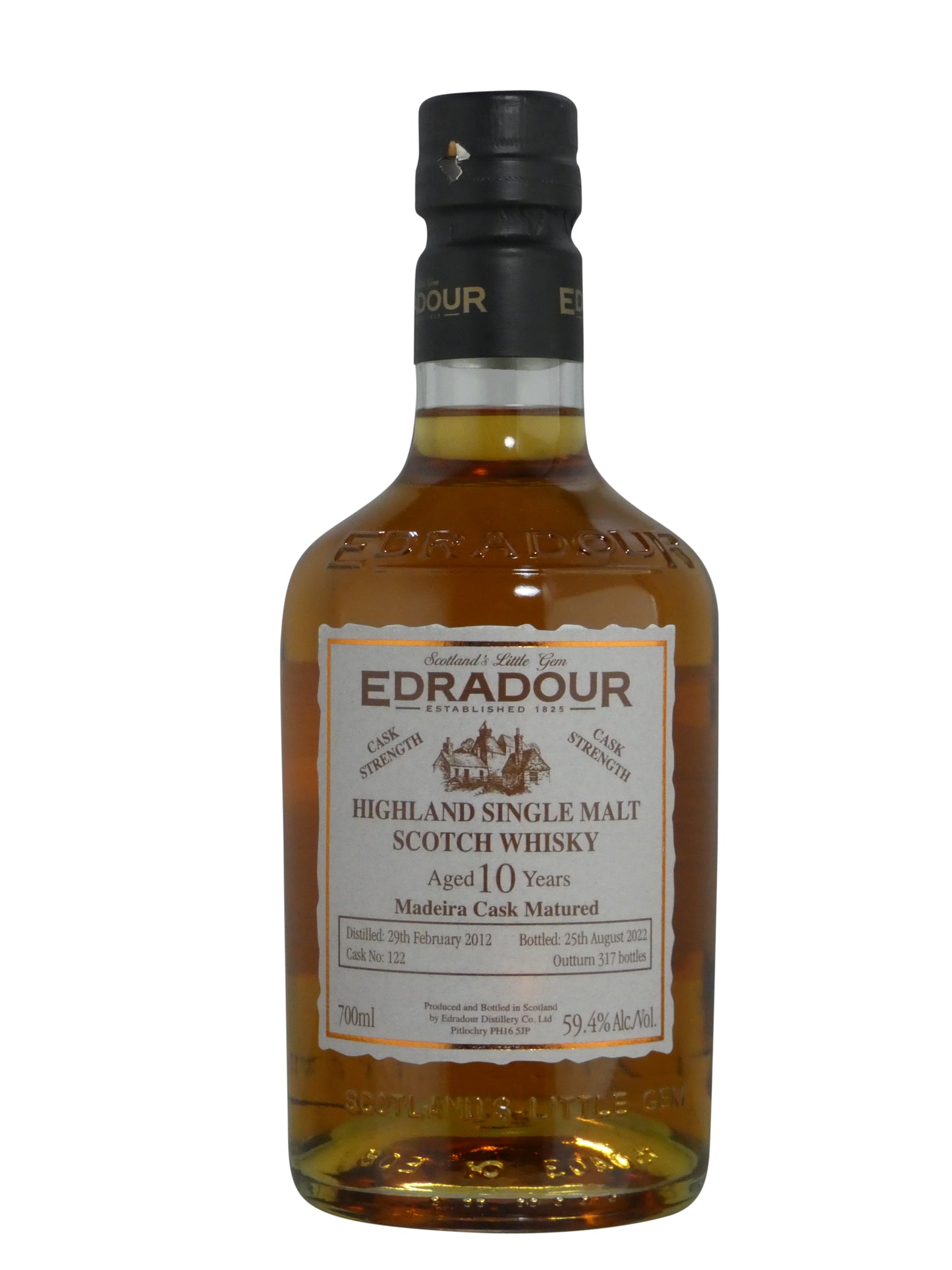 Edradour Madiera Matured Finish (700ml)