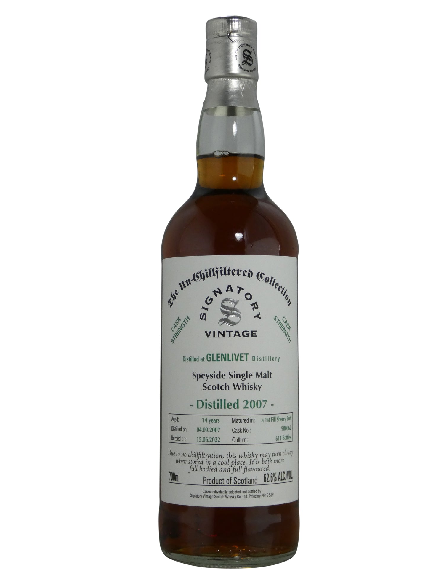 Signatory Cask Strenth Glenlivet (700ml)