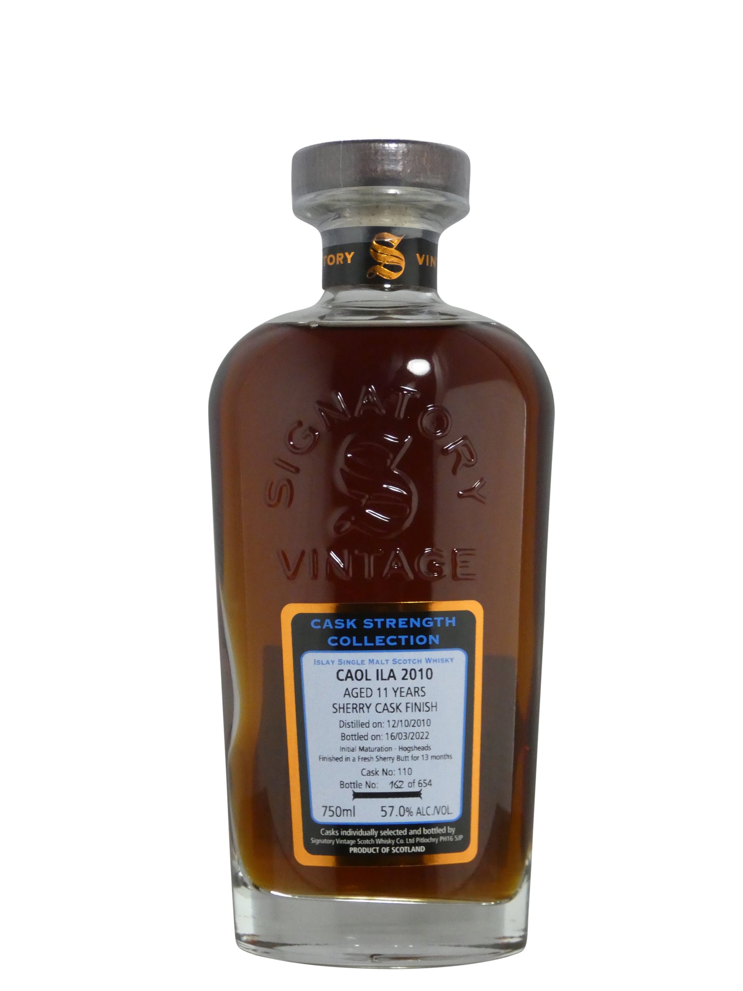 Signatory Cask Strenth Caol Ila (750ml)