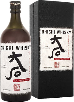 Ohishi Tokubetsu Reserve 91 proof 7-27 year blend (750ml)
