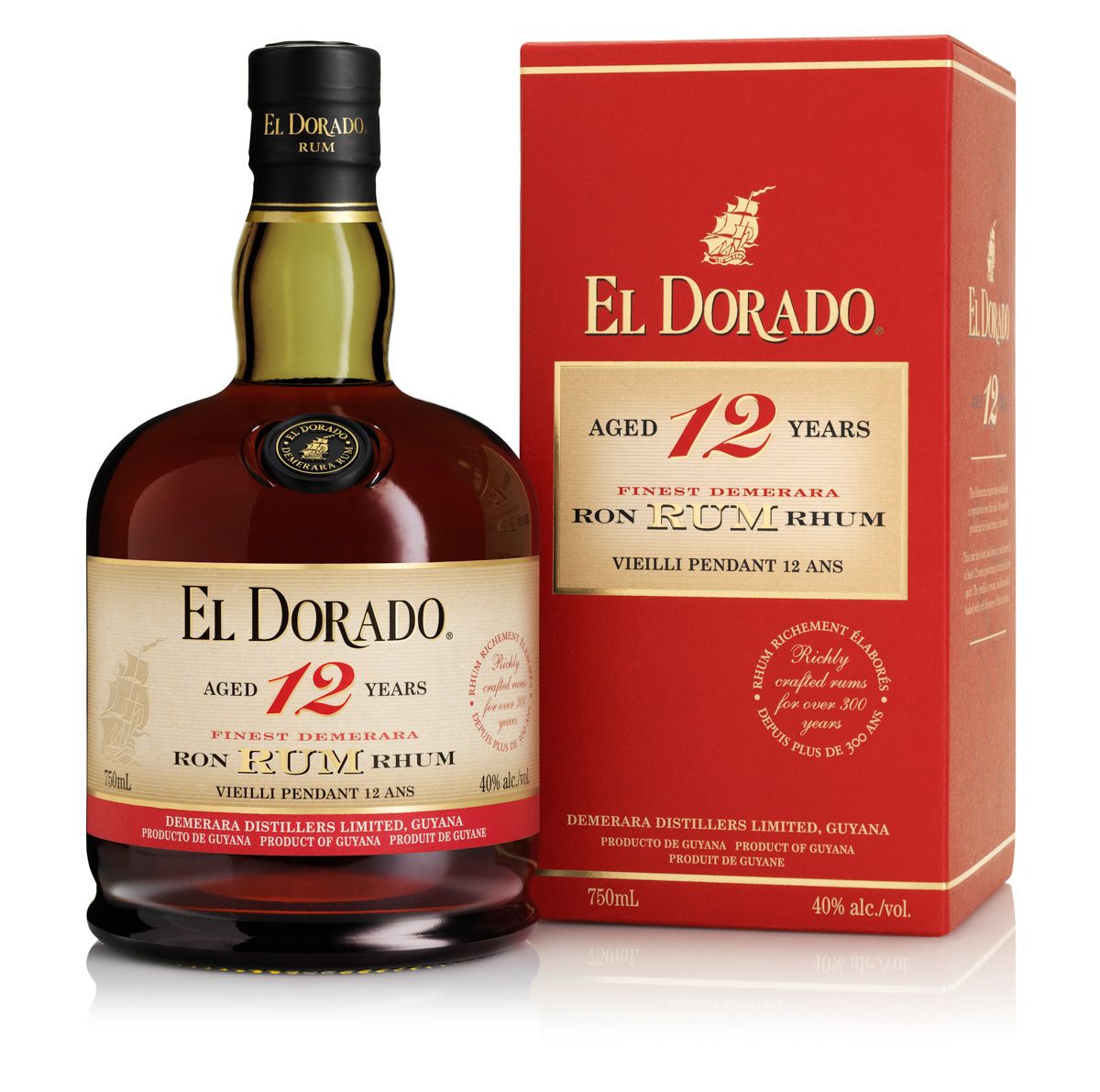 El Dorado 12 Year Old Rum (750ml)