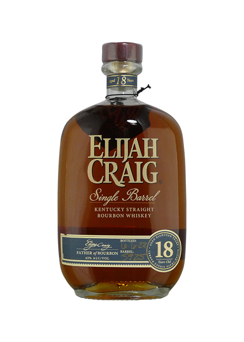 Elijah Craig 18 Year Old  (750ml)