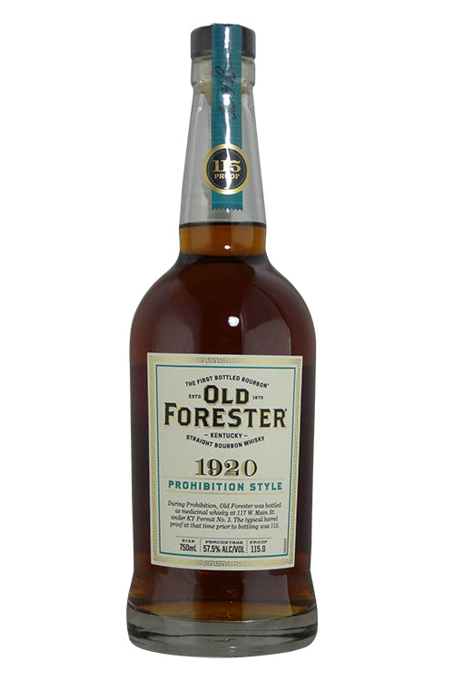 Old Forester 1920 Prohibition Style Kentucky Straight Bourbon Whiskey 115 Proof (750ml)