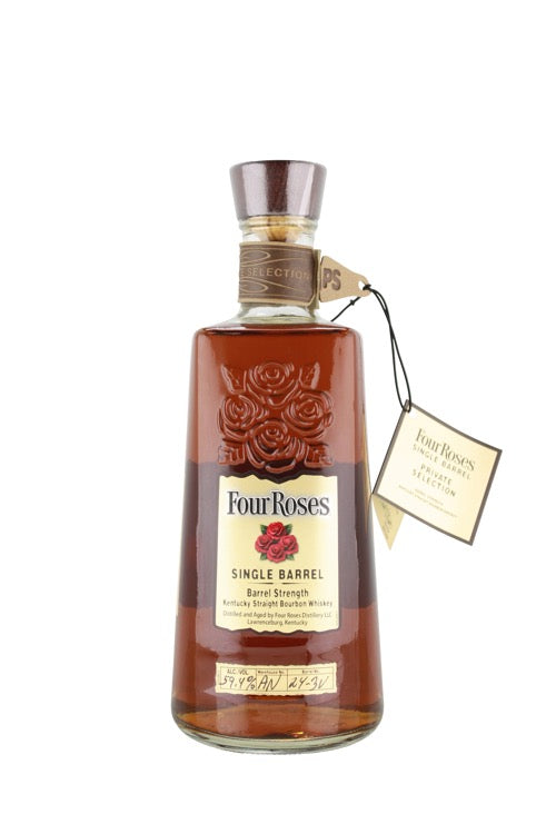 Four Roses Single Barrel Barrel Strength OESQ 10 Year 1 Month "Bounty Hunter" 56.1% (750ml)