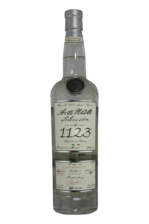 ArteNom 1123 Blanco Tequila 86% (750ml)