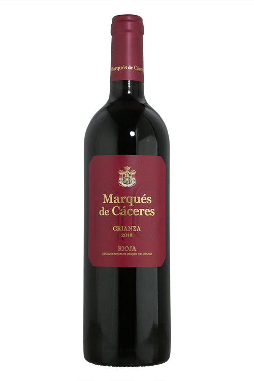 Marqués de Cáceres Crianza Rioja  - 2018 (750ml)