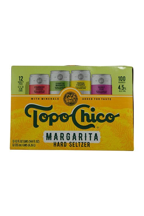 Topo Chico Margarita Hard Seltzer Variety Pack (12oz Can 12 Pk)