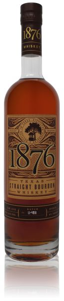 1876 Texas Straight Bourbon Whiskey (750ml)